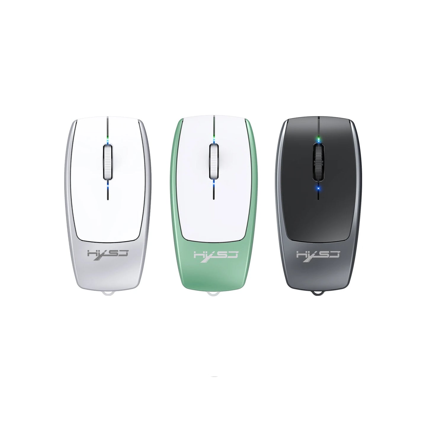 New Arrival HXSJ M109 Mini Wireless Mouse TF Card Reading Function 4D Mute Buttons 120mAh Rechargeable for Laotop Office
