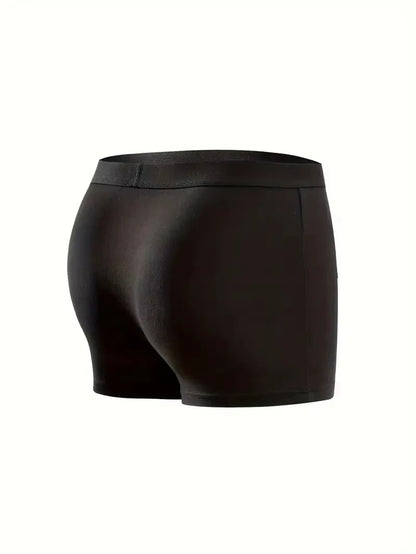 10Pcs/Set Men's Underwear Black Color High Stretch Boxer Shorts Sexy Men Panties Plus Size L-4XL Breathable Soft Men Boxers