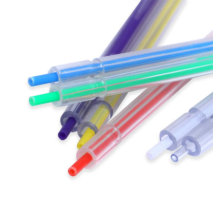100pcs Dental Air Water Syringe Tips High Quality Disposable Plastic Three Way Syringe Air-Water Head Nozzle Tubes Dentist Tool