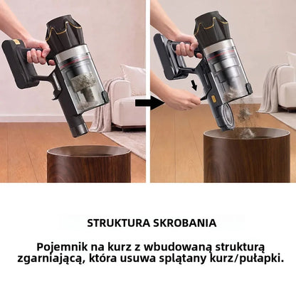 COTIAR V30 PRO 75kPa 800W Cordless Vacuum Cleaner Strong Suction 95 Mins Runtime Handheld Home Appliance Portable Removable Battery