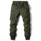 New Cotton Men Cargo Pants Khaki Casual Men Tactical Joggers Cargo Multi-Pocket Fashion Black Army Light gray Trousers Work Wear