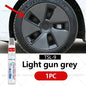 For Tesla Model 3 Y S X car wheel scratches repair pen Matte black dark gun gray silver black multiple colors Paint Repair Pen