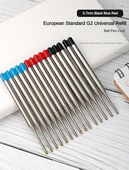 5/10/20pcs L:3.9 In Ballpoint Pen Refills for Parker Pens Medium Point blue red Black Ink Rods for Writing Office Stationery