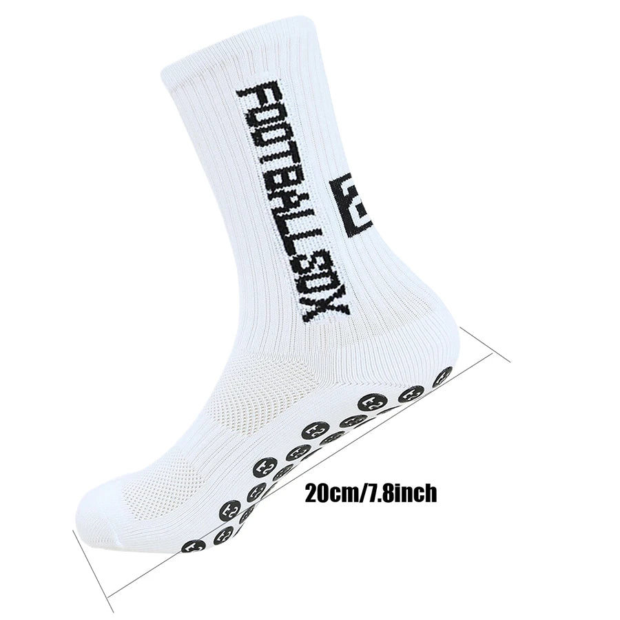 6Pairs Non Slip Workout Socks Men Women Football Basketball Baseball Rugby Soccer Cycling Running Tennis