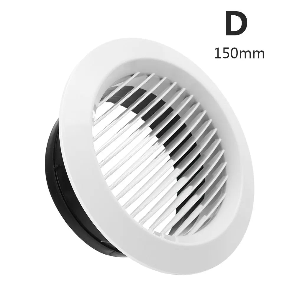 100/150mm Various Shapes Air Vent Extract Valve Grille Air Circulation Vents Cover Round Ducting Ventilation Cover Accessories