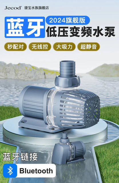 Jebao New Ultra Quiet Water Pump Bluetooth APP Control DEP Series for Fish Tank Aquarium Diving Water Circulation Filter Pumps