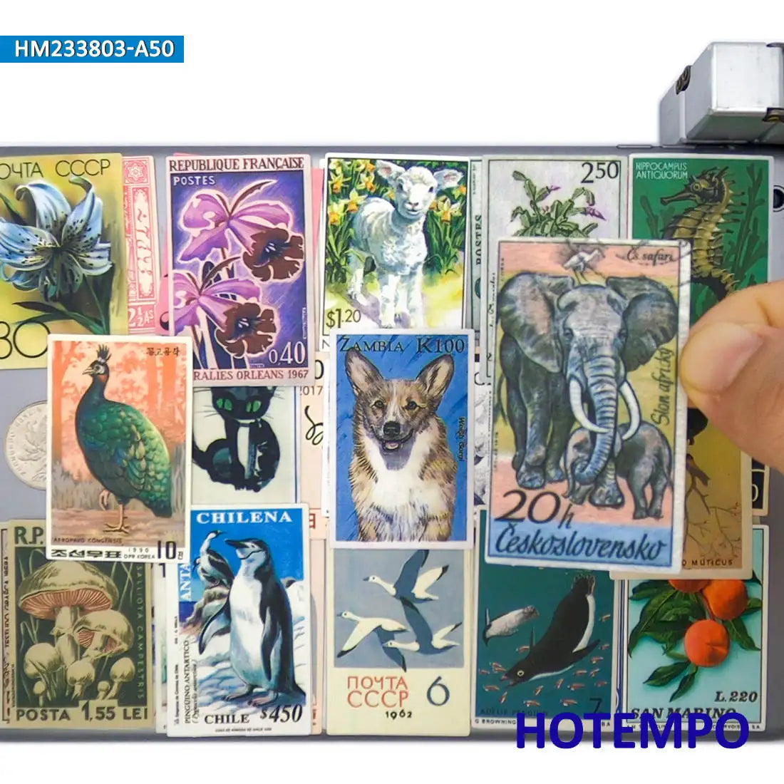 20/30/50PCS Old Stamps Stickers Nostalgia Retro Funny Graffiti Decals for Scrapbook Diary Luggage Car Laptop Phone Sticker Toys