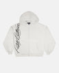Y2K harajuku Gothic Letter Print Retro Fashion Men And Women Hoodie Hip-Hop Punk Style Black Oversized Zipper Sweatshirts