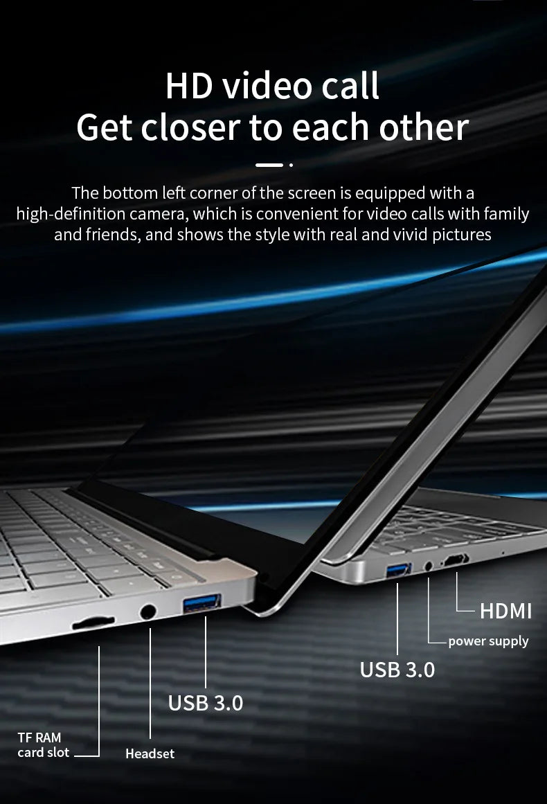 Woman Laptop Windows 10 Office Education Gaming Notebook Pink 15.6“11th Intel Celeron N5095 16G RAM 1T Dual WiFi Herbew Keyboard