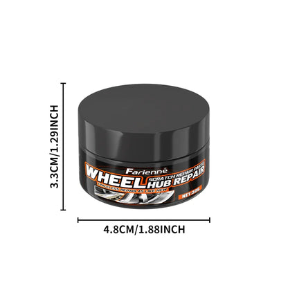 FARIENNE 30g Wheel Hub Scratch Repair Paste Waterproof Anti-Fouling Alloy Rim Refurbishment Cream For Car Wheel Scratch Removal