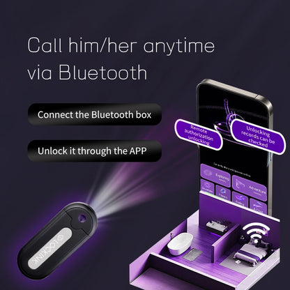 LOCKINK Smart APP Remote Control Key Box for Chastity Cage Chastity Device Key Safe Sexy Gadgets Key Holder BDSM Adult Sex Toys