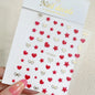 1pc Sliver Gold Star Nail Art Stickers Y2K Charms Self-Adhesive Sliders Laser White Chrome Gel Polish Decals Kawaii Accesories