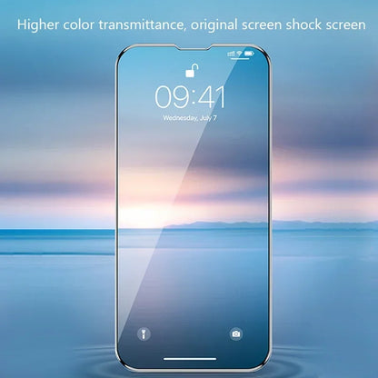 2-4PCS Full Cover Tempered Glass Screen Protector For iPhone17 15 14 13 12 Pro Max Protection Glass For iPhone 13 14 16 Pro Max