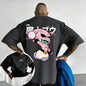 2026 New Dragon Ball Anime Cotton T-shirt Summer New Majin Buu Printed Men's and Women's Street Hip Hop Casual Short Sleeve Top