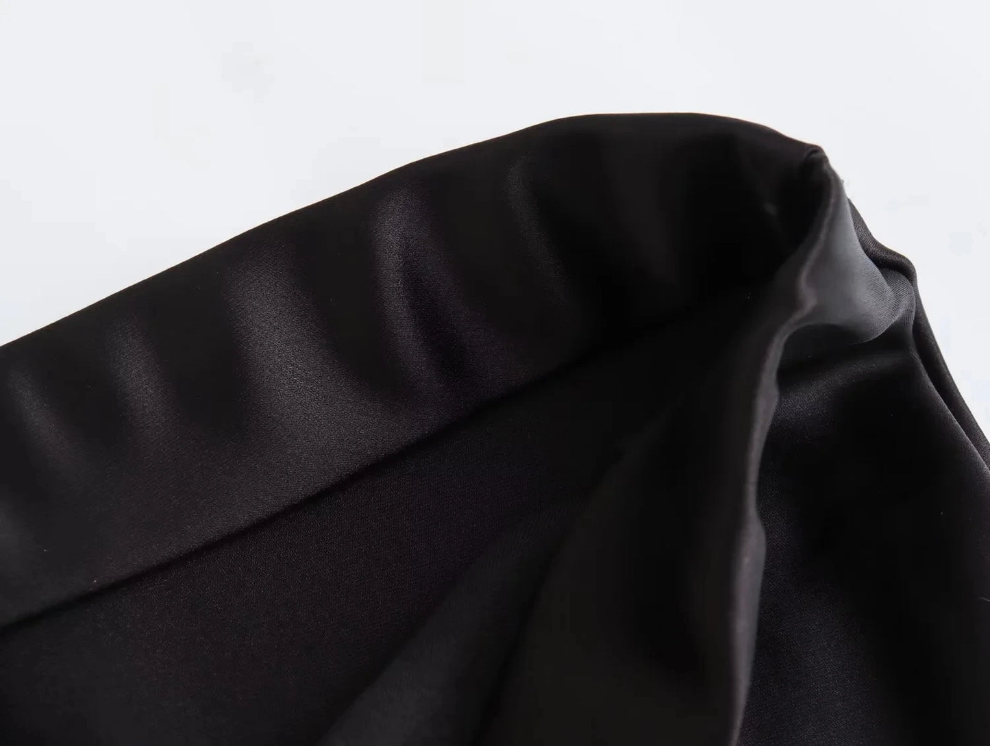 KONDALA Vintage Satin Solid Long Skirts Women High Waist Elastic Silky Skirts Fashion 2025 Spring Elegant Straight Skirts