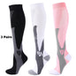 1/3Pairs Compression Sport Socks Medical Nursing Stockings Prevent Varicose Veins Socks Pregnancy Nursing Athletic Soccer Socks