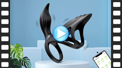 Vibrating 360°Twisting Cock Ring Sex Toys for Women Adult Couples G-spot Clitoral Stimulator Penis Ring for Men Dick Vibrator 18