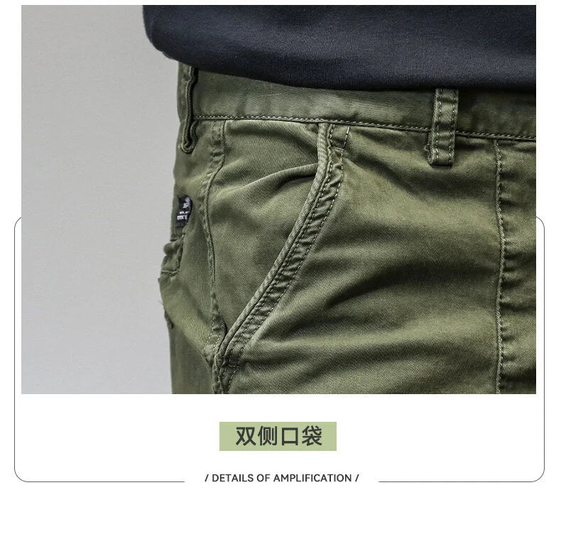 CAAYU Joggers Cargo Pants Men Casual Y2k Multi-Pocket Male Trousers Sweatpants Streetwear Techwear Tactical Track Gray Pants Men