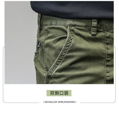 CAAYU Joggers Cargo Pants Men Casual Y2k Multi-Pocket Male Trousers Sweatpants Streetwear Techwear Tactical Track Gray Pants Men