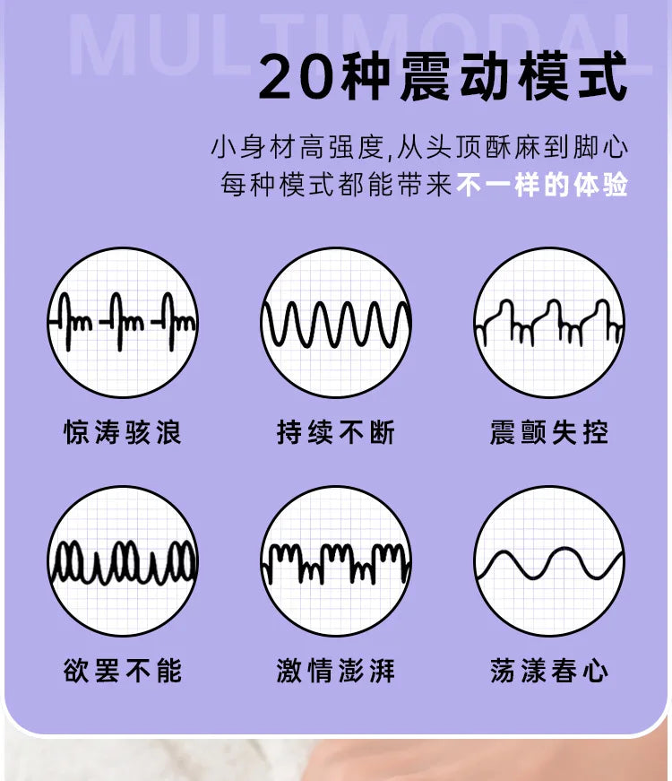 10 Frequency Double Vagina Balls Vibrator USB Silent Strong Shake in Front and Back for Foreplay Adult Fun Female Masturbation