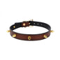 Genuine Leather Series Collar Slave Bed Neck Restraint Belt Strap BDSM Female Couple Bondage Erotic Fun Sex Toys Adult Games