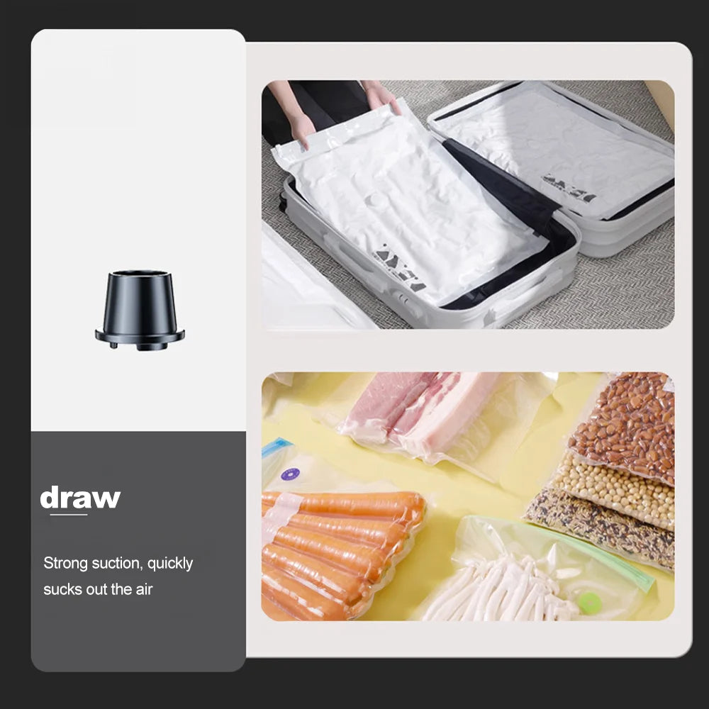 Handheld Wireless Vacuum Cleaner 100W Powerful High-Speed Air Duster Portable Cleaning Appliance Wet and Dry Car Vacuum Cleaner