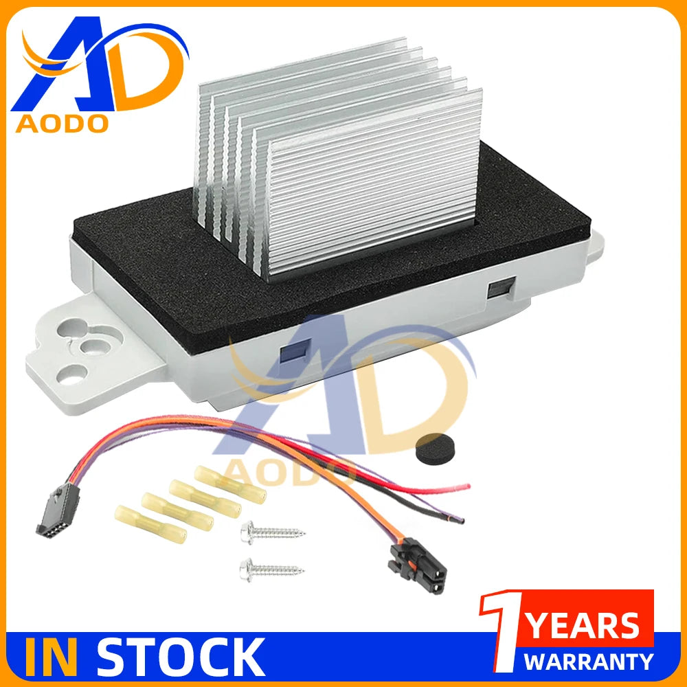 Blower Motor Resistor With Plug For Chevrolet Impala Cadillac Escalade GMC Sierra Yukon 93803636 1580567 89018964 89018653