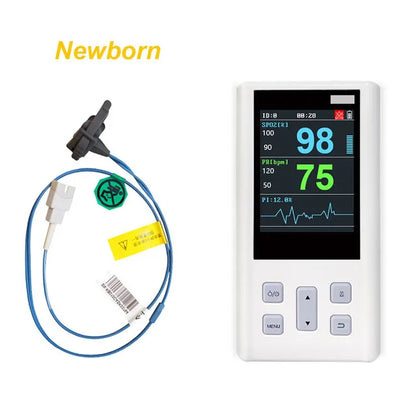 Portable Pulse Oximeter Monitor for Heart Rate and Oxygen Saturation with Veterinary and Medical SPO2  with Memory