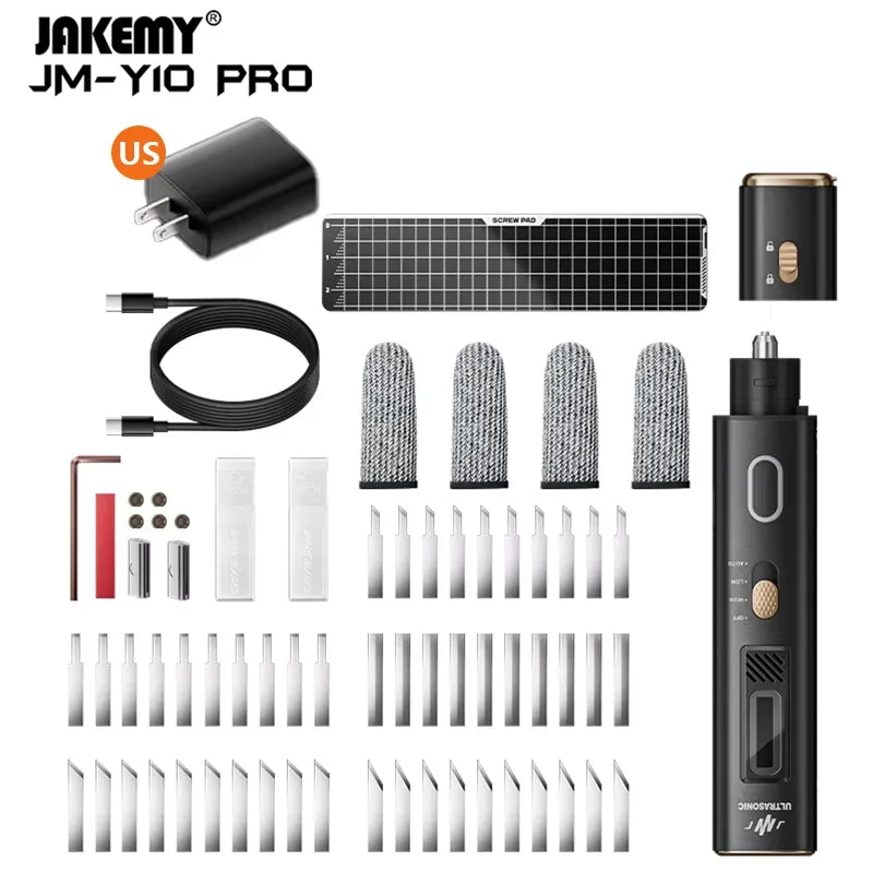 JAKEMY Ultrasonic Cutting Knife Ideal for DIY 3D Printing Cutting High-Speed Carving & Polishing