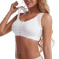 Vest Bras S-5XL Front Closure Posture Corrector Lift Up Bra Women Push Up Cross Back Underwear Shockproof Sports Support Fitness