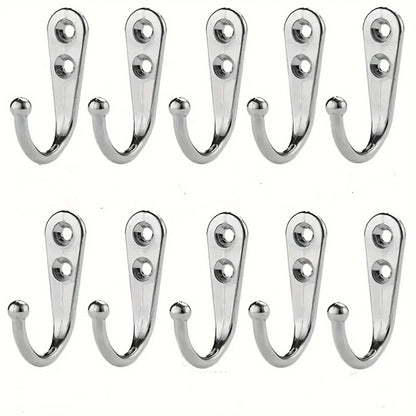 Retro Wall Hooks Hangers Door Wall Mounted Coat with Screws Suction Heavy Load Rack for Kitchen Bathroom Accessories