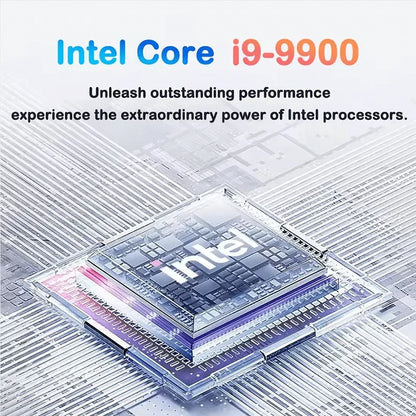 2026 New Laptop 14.1 Inch Windows 11 Intel Core I9 9900 16GB RAM 1TB 2TB SSD Fingerprint Unlock Study Office Pc Gaming Laptops