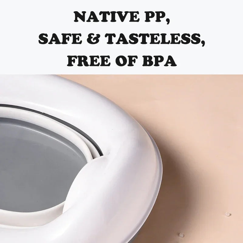 New 3-in-1 Travel Potty Portable Kids Potty Folding Safe Silicone Baby Potty Training Seat  Family Outdoor Kids Toilet Seat