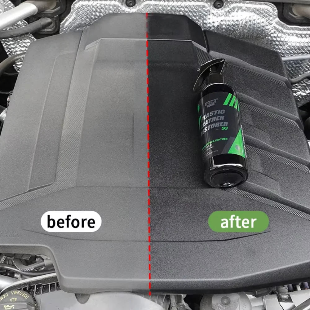 Car Product Hgkj S3 Liquid Leather Plastic Renovator Restorer Coat Wax Car Interior Seat Leather Restoration Repair Agent