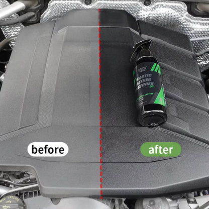 Car Product Hgkj S3 Liquid Leather Plastic Renovator Restorer Coat Wax Car Interior Seat Leather Restoration Repair Agent