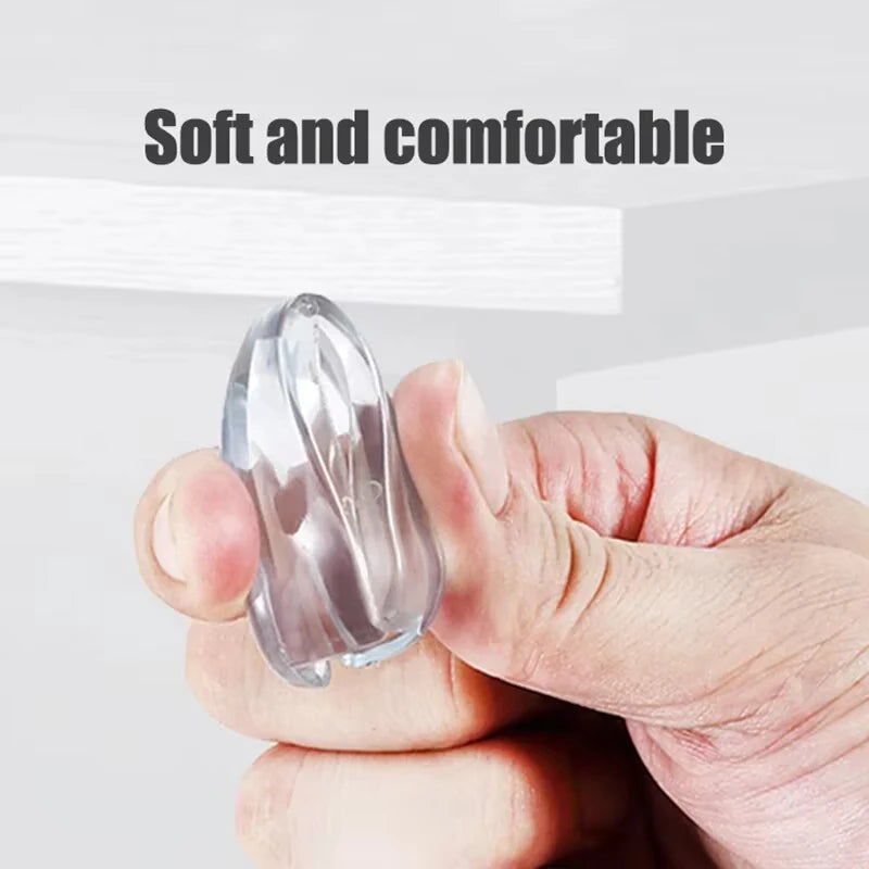 10PCS Clear Anti-collision Coffee Table Furniture Corner Protectors Soft Corner Sheathing Living Room Decor