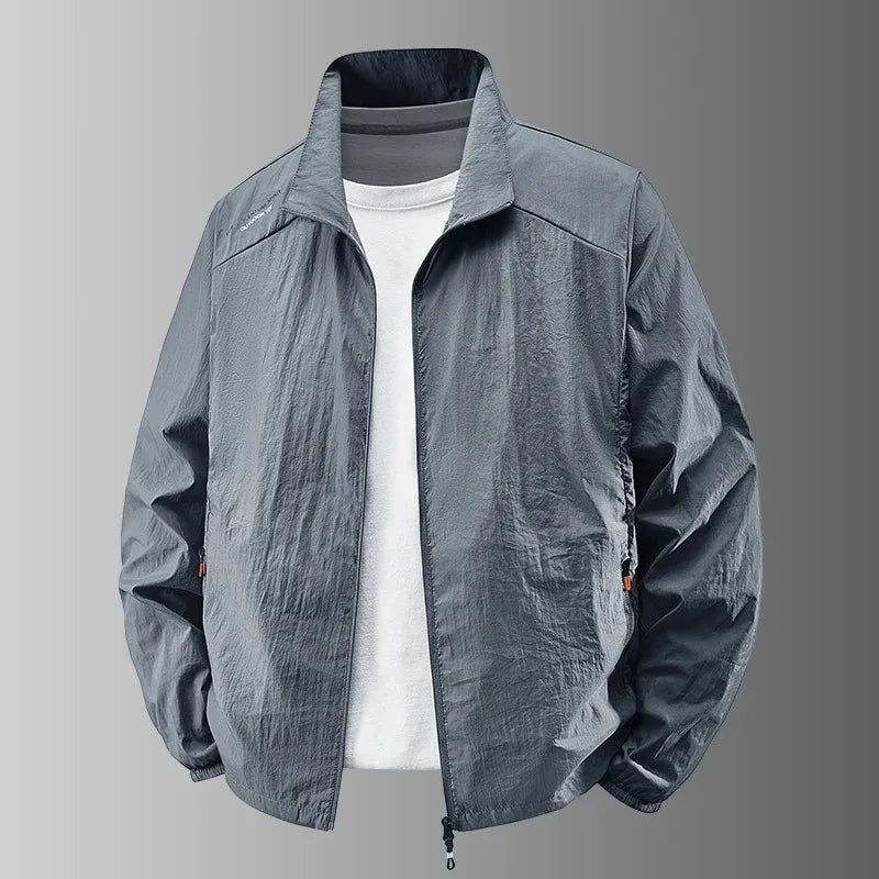 Summer Jackets Men Windbreaker Coats Male Sunscreen Clothing Traveling Camping Jacket Ultrathin Cycling Fishing Tops Hiking Wear