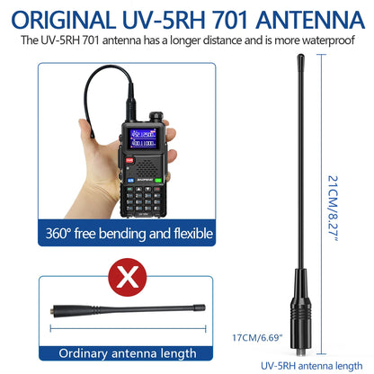 Baofeng UV 5RH 10W Air Band Walkie Talkie Long Range Wirless Copy Frequency Type-C Baofeng UV 5R MINI UV 21 PRO 2 Way Ham Radio