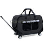 Foldable Pet Trolley, Detachable Windproof Cat Bag, Breathable Cat Carriers, Portable Pet Trolley Case
