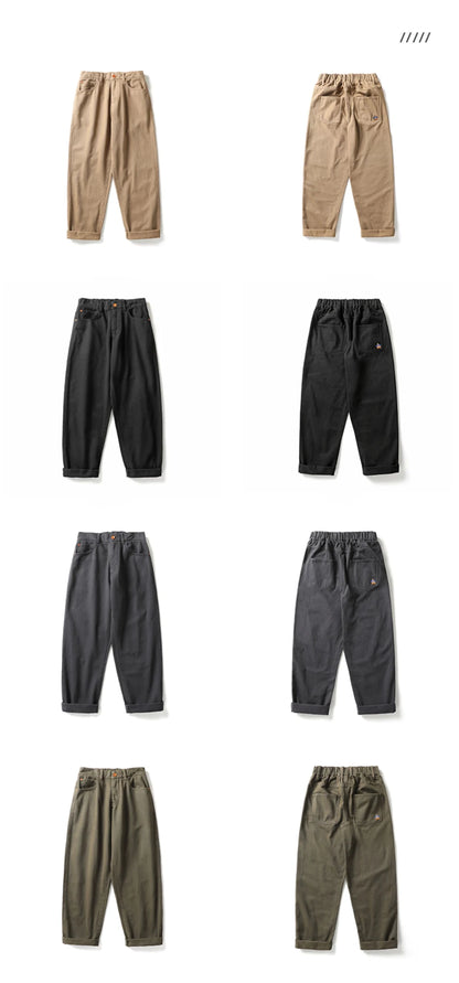 Japanese Streetwear High Quality Cargo Pants For Men Clothing Harajuku Casual Straight-Leg Trousers Korean Fashion Baggy Pants