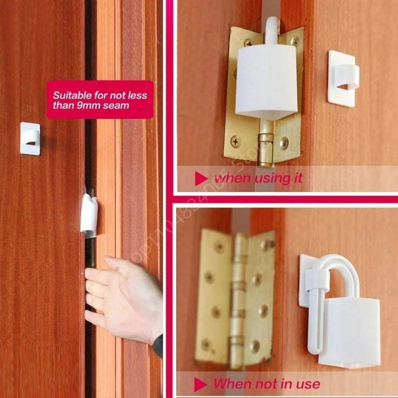 1/2 Pcs Finger Guard Baby Proofing Child Safety Plastic Door Stoppers Kids Safety Finger Pinch Hinge Guard Protector