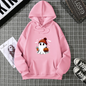 Women's Fashion Tops Casual O-neck Halloween Print Long Sleeve Loose Pullover Shirts, Creative Halloween Theme Printed Hoodie