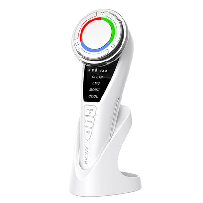 ANLAN Facial Massager Pro Microcurrent Face Lifting Skin Rejuvenation with Cold Deep Cleaning Anti-aging Skincare Beauty Device