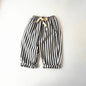 Children's Clothing Linen Cotton Shorts Summer Girls Boys Stripe Pants Kids Baby Casual Vintage Loose Short Pant Girl Clothes