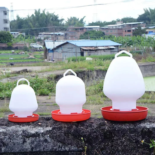 1L/3L/4L Chicken Feeder Bucket Water Fountain Automatic Chick Drinker Bucket Drinking Quail drinking Bird equipment Waterer