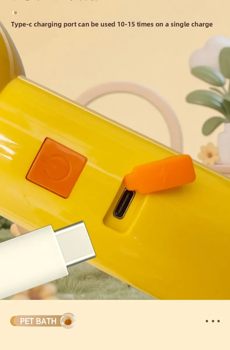 Pet Automatic Foam Dispenser 1:6 Dilution Scale Cat Dog Bath Bubble Maker One Touch Foaming Machine Pet Grooming Bath Supplies