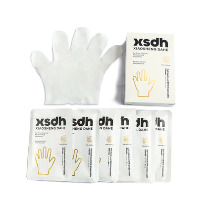 No-Rinse Pet Cleaning Gloves, Disposable SPA Wipes for Dogs & Cats, Deodorizing