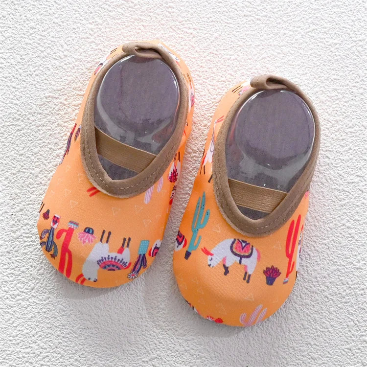 Toddler Shoes For Boys Girls First Walkers Spring Baby Sport Floor Home Indoor Outdoor Shoe Cute Print First Walker 6M-3Years