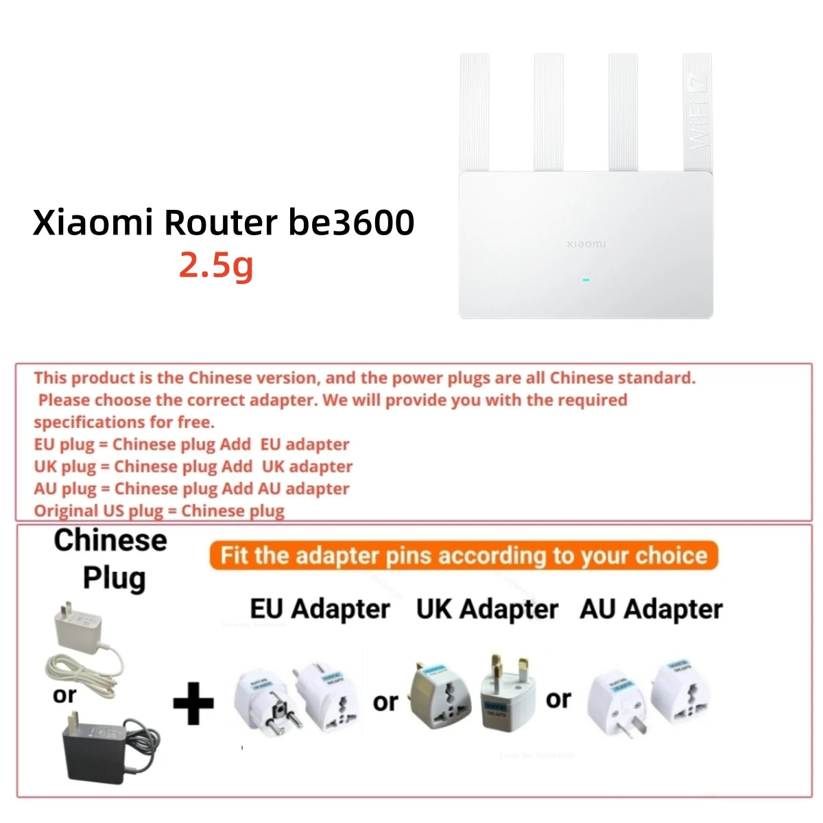 Xiaomi Router BE3600 WiFi 7 Dual-Band Qualcomm quad-core Gaming Acceleration 3570Mbps Dual WAN LAN Mesh Network Repeater VPN