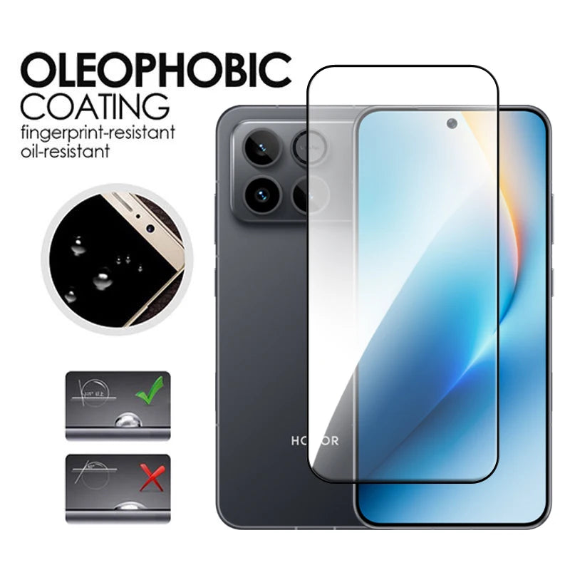 6in1 For Honor Win Glass For Honor Win RT Tempered Glass 2.5D Full Cover Glue Screen Protector For Honor Win Lens Film